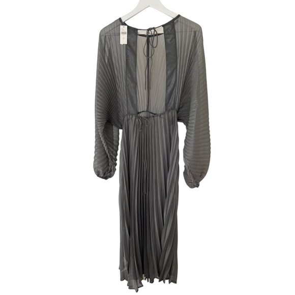 Anthropology pleated sliver dress - Picture 7 of 7